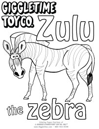 Zulu the Zebra