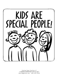 Kids are Special People