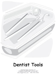 Dentist Tools in Tray