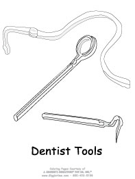 Dentist Tools with hose