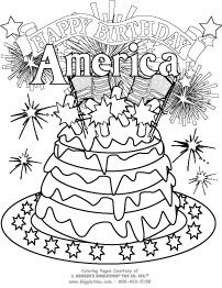 America Birthday Cake