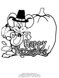 Happy Thanksgiving - Mouse