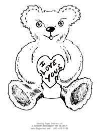 I Love You - Bear