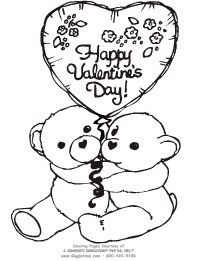 Valentines  Heart Coloring Pages on Happy Heart Printable Free Valentine S Day Coloring Pages To Print