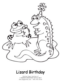Lizards Birthday