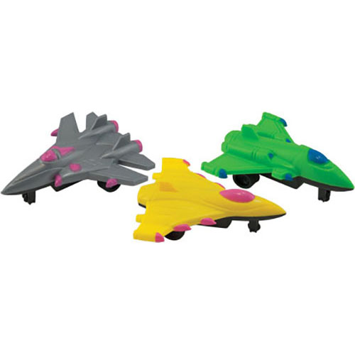 Neon Pull Back Action Jets Neon Pull Back Action Jets
