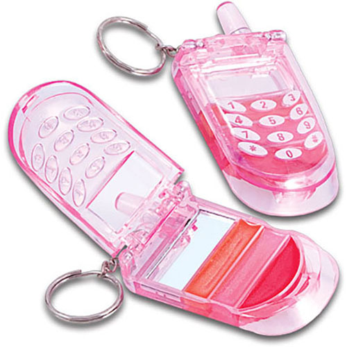 Cell Phone Lip Gloss Keychain Cell Phone Lip Gloss Keychain