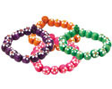 Wood Daisy Bracelet