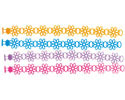 Plastic Flower Bracelet