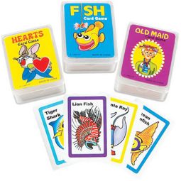 Mini Card Sets - Go Fish, Old Maid, Hearts
