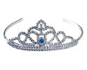 Silver Tiara with Stone