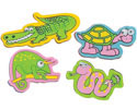 Reptile with Rolling Eyes Erasers