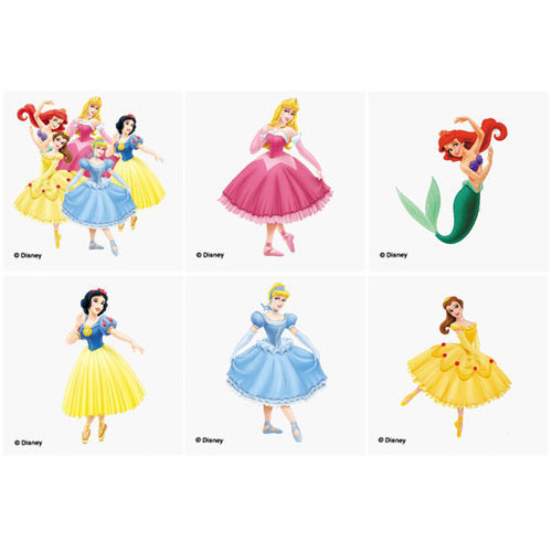 Disney Princess Temporary Tattoos