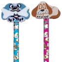 Puppy Pencils with Eraser Topper