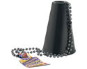 Go Team! Megaphone Bead Necklace - Black