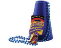 Go Team! Megaphone Bead Necklace - Blue