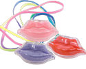 Lip-Shaped Lip Gloss Necklace
