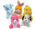 Plush Animal Keychain