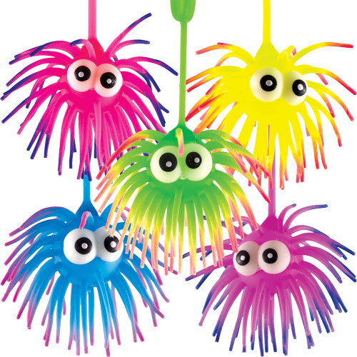 Stretchy Puffer Ball Yo-Yo with White Eyes Stretchy Puffer Ball Yo-Yo with White Eyes
