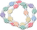 Beaded Flower Bracelet