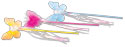 Flower and Butterfly Wands