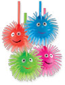 Spiky Air Squeeze Ball Yo Yo with Face