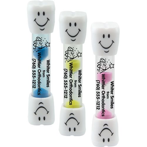 2 Minute 3-D White Tooth Sand Timer 2 Minute 3-D White Tooth Sand Timer