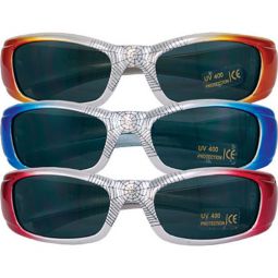 Metallic Spiderweb Sunglasses