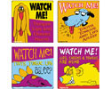 Watch Me Sticker - Roll
