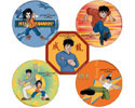 Jackie Chan Sticker - Roll
