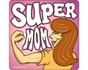 Super Mom Sticker - Roll
