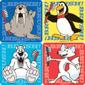 Arctic Animal Stickers - Roll