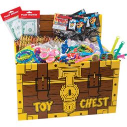 Assortment of 200 Deluxe Toys with Toy Chest