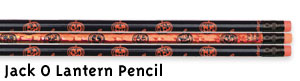 Jack O Lantern Pencils