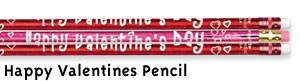 Happy Valentines Pencils