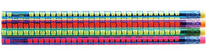 Neon Tooth Foil Pencils
