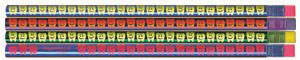 Banana-Scented Neon Tooth Foil Pencils