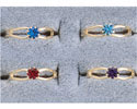 Girls' Birthstone Rings