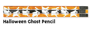 Halloween Ghost Pencils