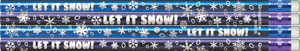 Let it Snow Metallic Foil Pencils