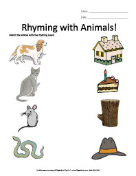 Rhyming Animals