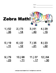 Zebra Math