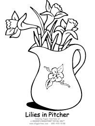 Lilies in Pitcher