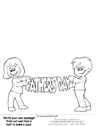 Father's Day Banner Card