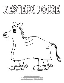 Horse Costume - Western