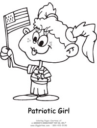 Patriotic Girl