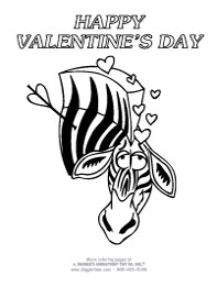 Zebra - Valentines Day