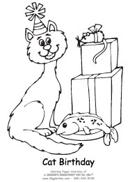 Birthday Coloring Pages Giggletimetoyscom