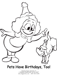 Birthday Coloring Pages: Giggletimetoys.com