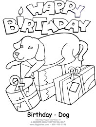 Birthday Coloring Pages: Giggletimetoys.com